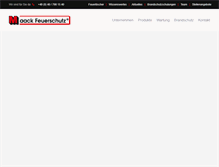 Tablet Screenshot of maack-feuerschutz.de